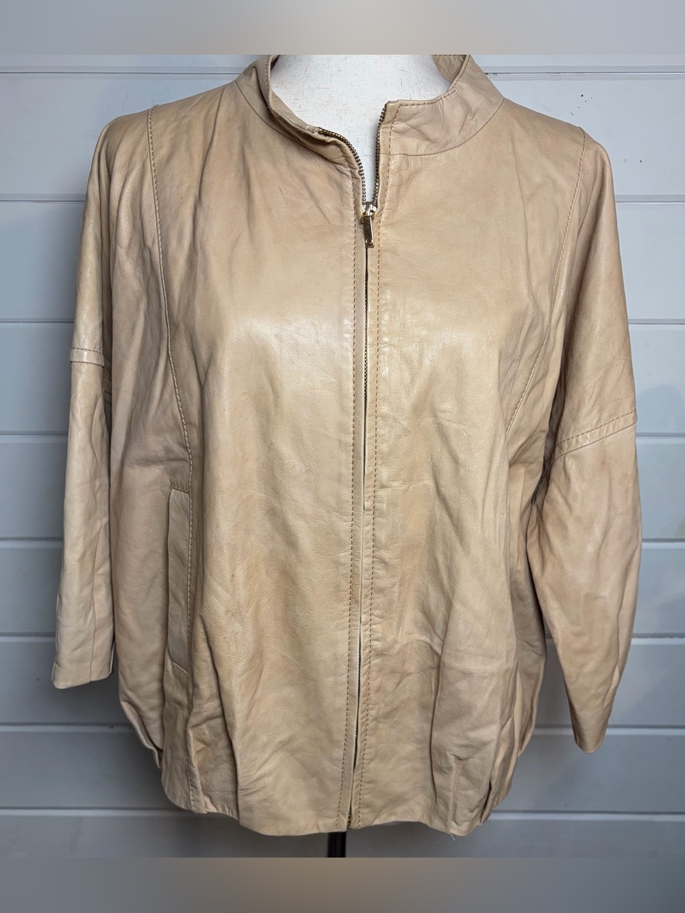 Tory Burch Gemma Leather Jacket Size 6
